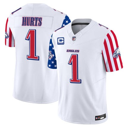 Men's Philadelphia Eagles 2025 Independence Day Vapor Limited Jersey - All Stitched