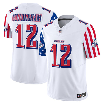 Men's Philadelphia Eagles 2025 Independence Day Vapor Limited Jersey - All Stitched