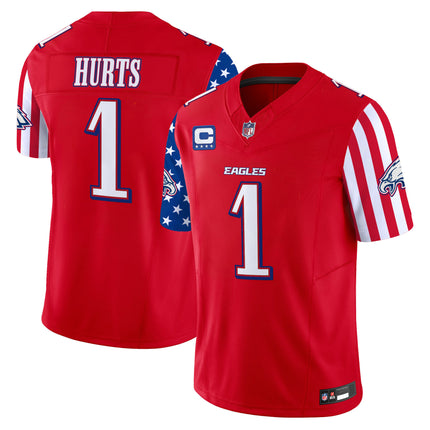 Men's Philadelphia Eagles 2025 Independence Day Vapor Limited Jersey - All Stitched