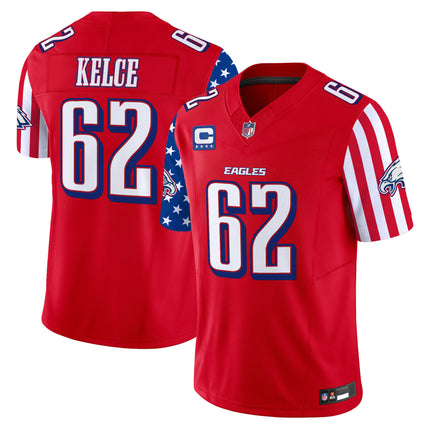 Men's Philadelphia Eagles 2025 Independence Day Vapor Limited Jersey - All Stitched