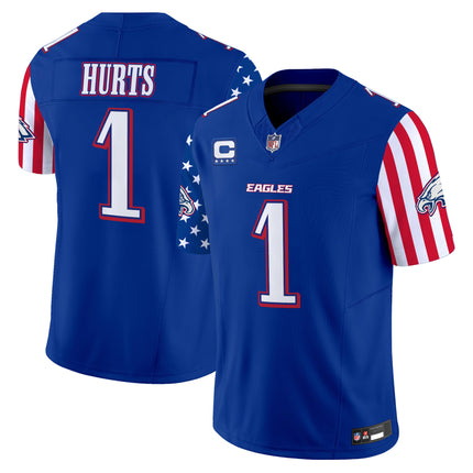 Men's Philadelphia Eagles 2025 Independence Day Vapor Limited Jersey - All Stitched