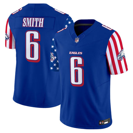 Men's Philadelphia Eagles 2025 Independence Day Vapor Limited Jersey - All Stitched