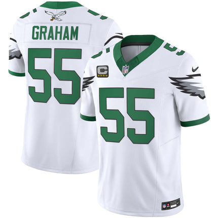 Men's Eagles Kelly Green Vapor Limited Jersey V3 - All Stitched