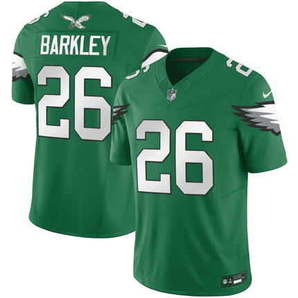 Men's Eagles Kelly Green Vapor Limited Jersey V3 - All Stitched