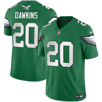 Men's Eagles Kelly Green Vapor Limited Jersey V3 - All Stitched