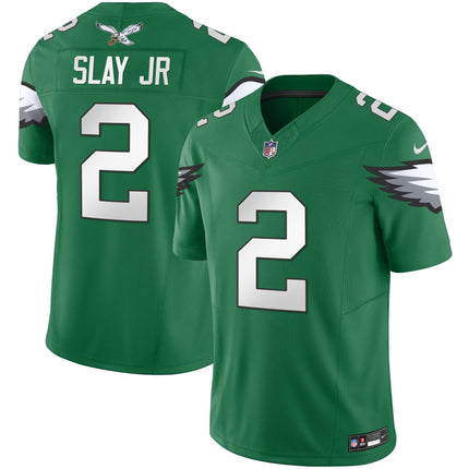 Men's Eagles Kelly Green Vapor Limited Jersey V3 - All Stitched