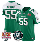 Alternate Kelly Green / Brandon Graham - 55 / S