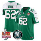 Alternate Kelly Green / Jason Kelce - 62 / S