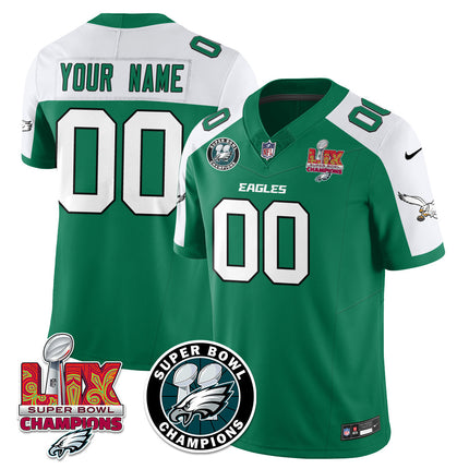 Men's Philadelphia Eagles Super Bowl LIX Champions Jersey - All Stitched