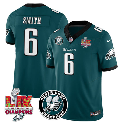 Men's Philadelphia Eagles Super Bowl LIX Champions Jersey - All Stitched