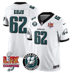 White / Jason Kelce - 62 / S