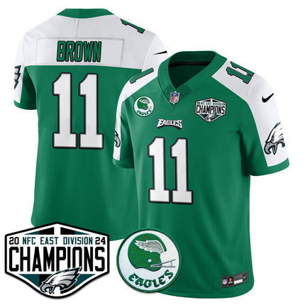 Men's Philadelphia Eagles 2024 NFC East Division Champions Jersey - All Stitched