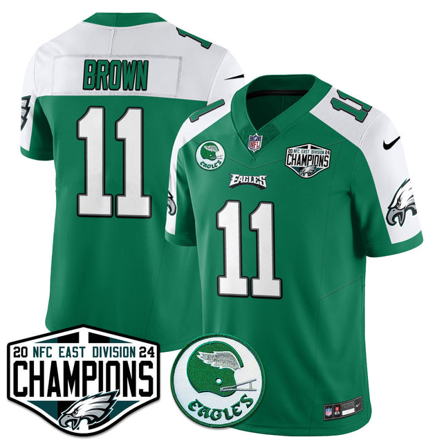 Men's Philadelphia Eagles 2024 NFC East Division Champions Jersey - All Stitched