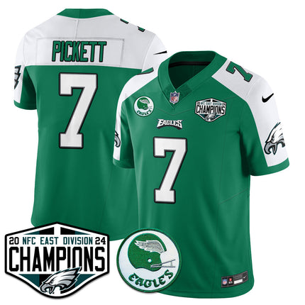 Men's Philadelphia Eagles 2024 NFC East Division Champions Jersey - All Stitched