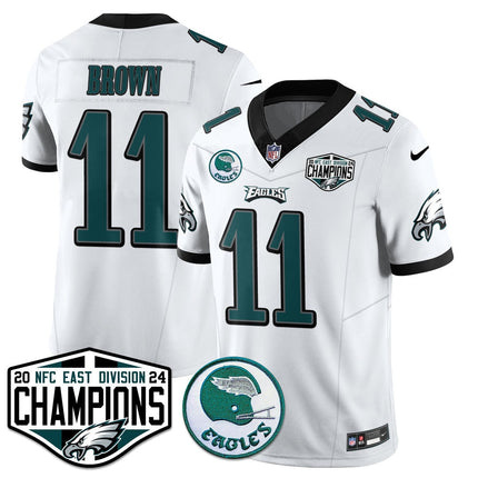 Men's Philadelphia Eagles 2024 NFC East Division Champions Jersey - All Stitched