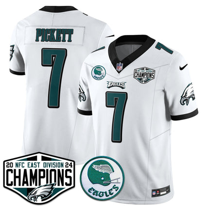 Men's Philadelphia Eagles 2024 NFC East Division Champions Jersey - All Stitched