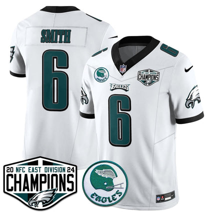 Men's Philadelphia Eagles 2024 NFC East Division Champions Jersey - All Stitched