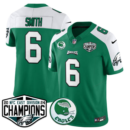 Men's Philadelphia Eagles 2024 NFC East Division Champions Jersey - All Stitched