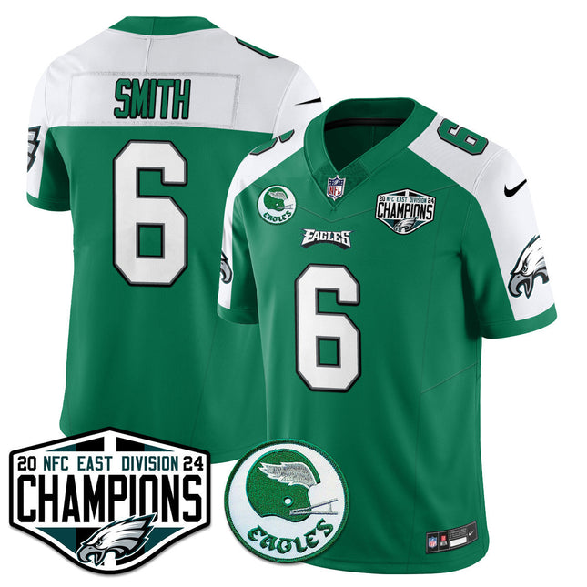 Men's Philadelphia Eagles 2024 NFC East Division Champions Jersey - All Stitched