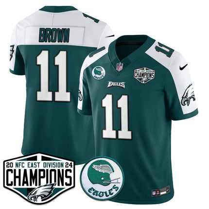 Men's Philadelphia Eagles 2024 NFC East Division Champions Jersey - All Stitched