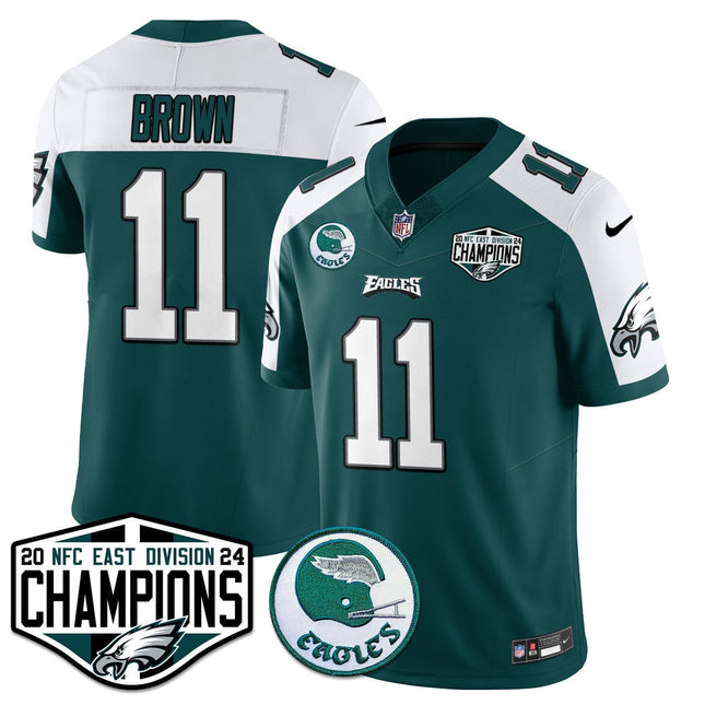 Men's Philadelphia Eagles 2024 NFC East Division Champions Jersey - All Stitched