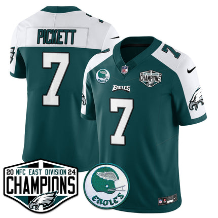 Men's Philadelphia Eagles 2024 NFC East Division Champions Jersey - All Stitched