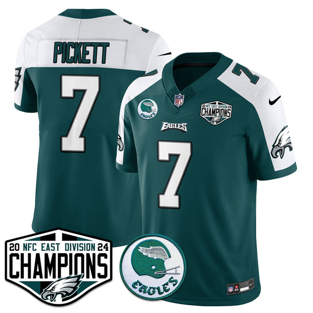 Men's Philadelphia Eagles 2024 NFC East Division Champions Jersey - All Stitched