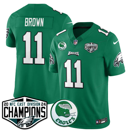 Men's Philadelphia Eagles 2024 NFC East Division Champions Jersey - All Stitched