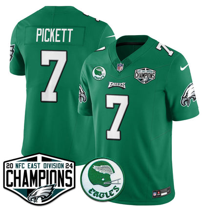 Men's Philadelphia Eagles 2024 NFC East Division Champions Jersey - All Stitched
