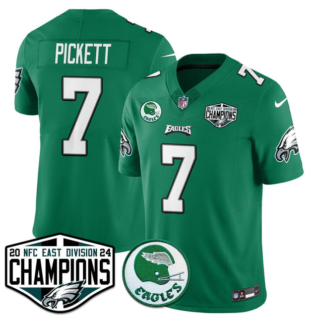Men's Philadelphia Eagles 2024 NFC East Division Champions Jersey - All Stitched