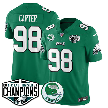 Men's Philadelphia Eagles 2024 NFC East Division Champions Jersey - All Stitched