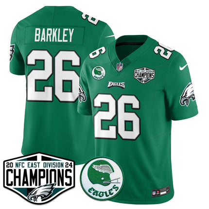 Men's Philadelphia Eagles 2024 NFC East Division Champions Jersey - All Stitched