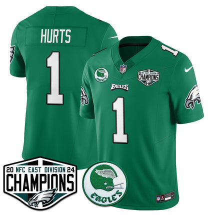 Men's Philadelphia Eagles 2024 NFC East Division Champions Jersey - All Stitched