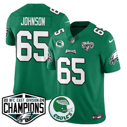 Men's Philadelphia Eagles 2024 NFC East Division Champions Jersey - All Stitched