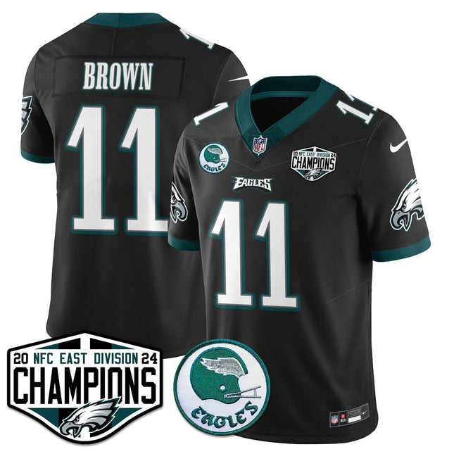 Men's Philadelphia Eagles 2024 NFC East Division Champions Jersey - All Stitched
