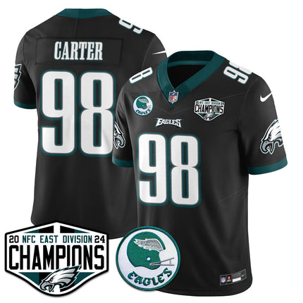 Men's Philadelphia Eagles 2024 NFC East Division Champions Jersey - All Stitched