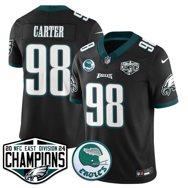 Men's Philadelphia Eagles 2024 NFC East Division Champions Jersey - All Stitched