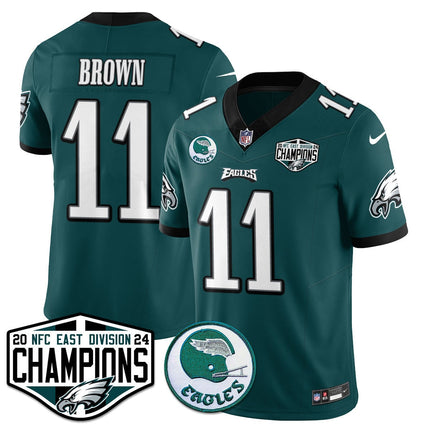 Men's Philadelphia Eagles 2024 NFC East Division Champions Jersey - All Stitched