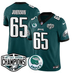 Lane Johnson - 65 / Midnight Green / S
