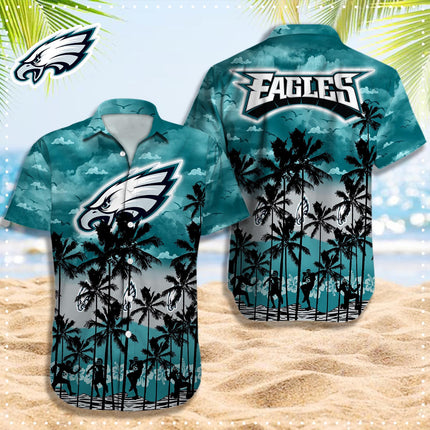 Philadelphia Eagles NFL-Hawaii Shirt T-48408