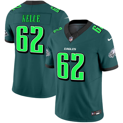 Men's Eagles 2024 Practice Vapor Limited Jersey - All Stitched