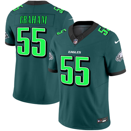 Men's Eagles 2024 Practice Vapor Limited Jersey - All Stitched