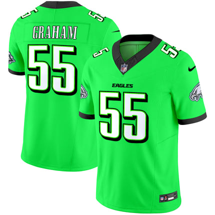 Men's Eagles 2024 Practice Vapor Limited Jersey - All Stitched
