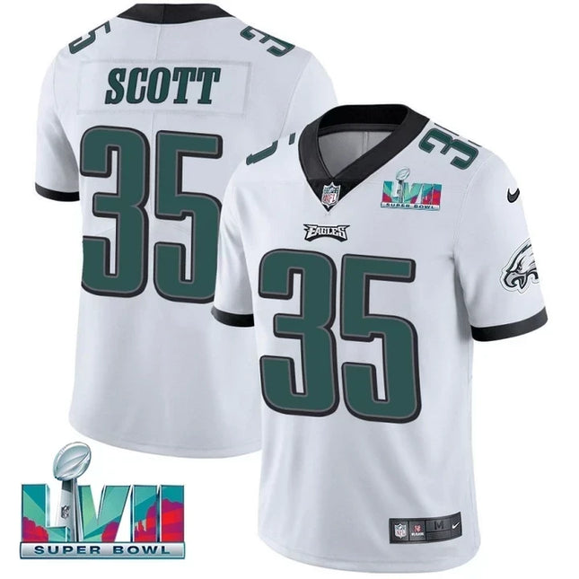 Men's Philadelphia Eagles Players Limited Jersey - Super Bowl LVII Patch