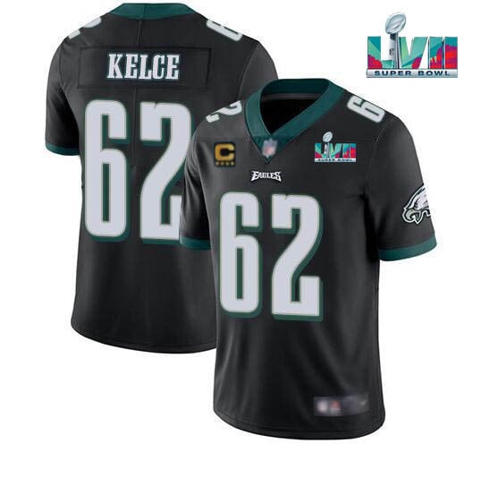 Men's Philadelphia Eagles Players Limited Jersey - Super Bowl LVII Patch