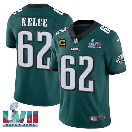 Men's Philadelphia Eagles Players Limited Jersey - Super Bowl LVII Patch