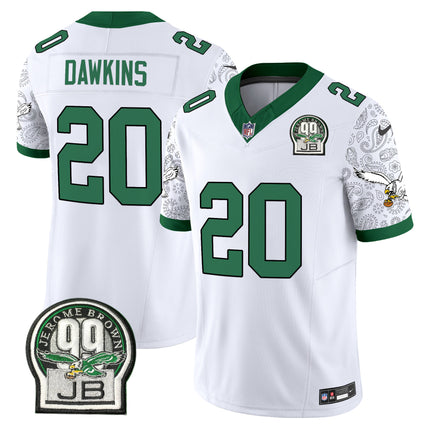 Men's Eagles Kelly Green Vapor Limited Jersey V4 - All Stitched
