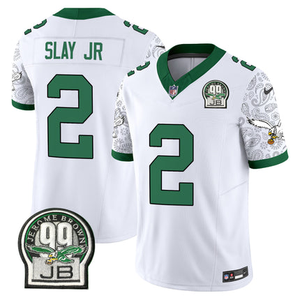 Men's Eagles Kelly Green Vapor Limited Jersey V4 - All Stitched