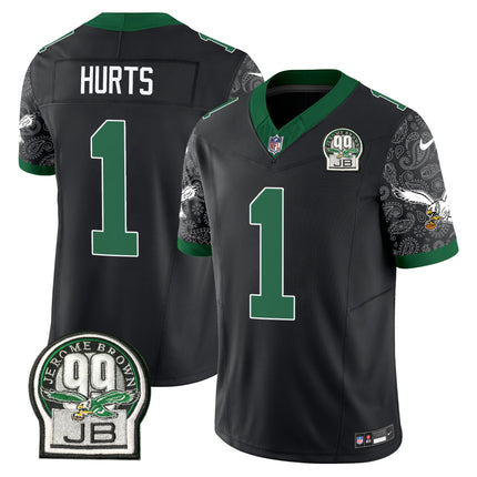 Men's Eagles Kelly Green Vapor Limited Jersey V4 - All Stitched