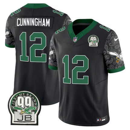 Men's Eagles Kelly Green Vapor Limited Jersey V4 - All Stitched